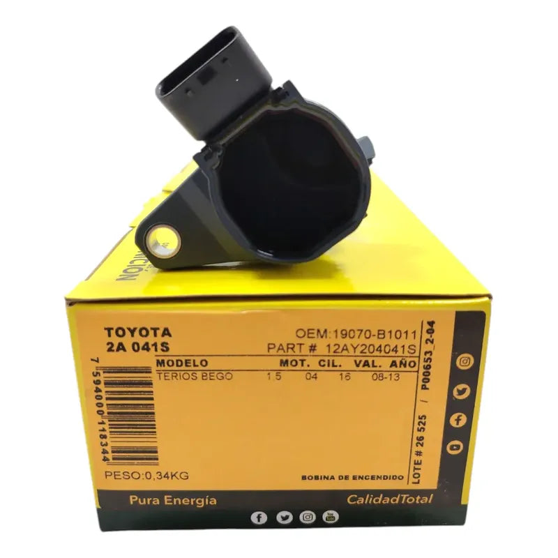 Bobina Encendido Toyota Daihatsu Terios Bego 1.5 08-15