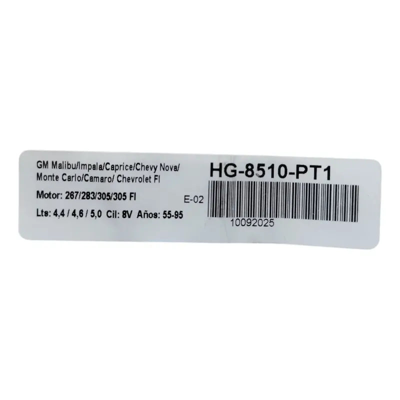 Empacadura Camara Chevrolet 305 8v 55-95