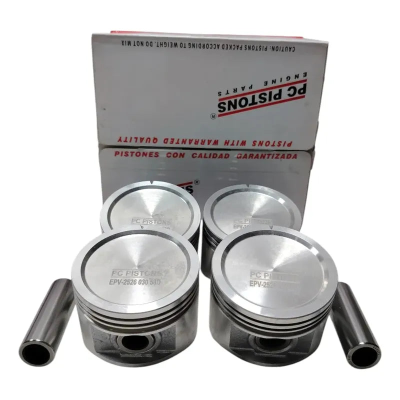 Juego Pistones 020 Chevette 1.6 Grueso Grueso Pc Piston