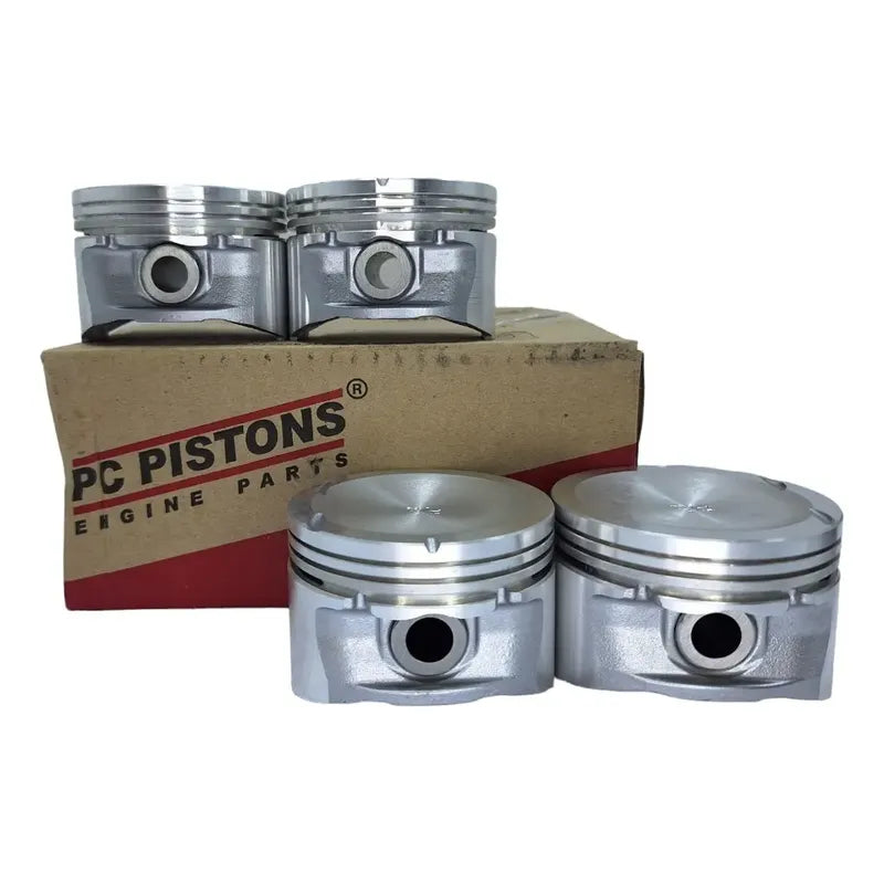 Juego Pistones Optra Limited Tapa Negra Std