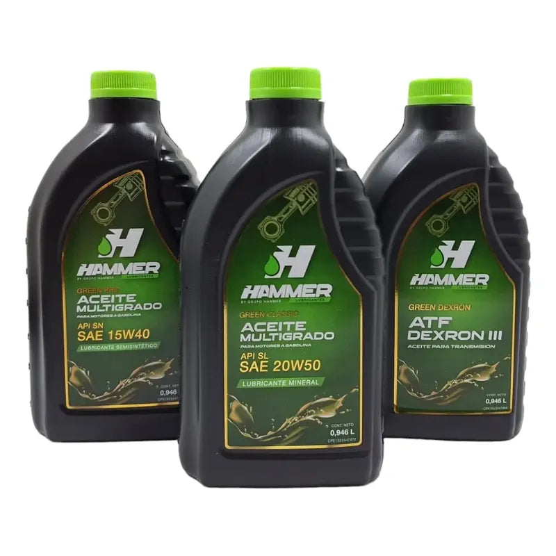 Aceite Mineral Multigrado 20w50 Hammer