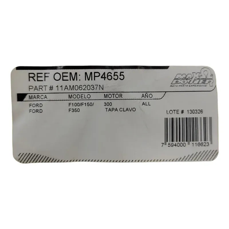 Cables Bujias F100 F150 Ford Motor 300