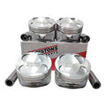 Juego Pistones Optra Limited Tapa Negra Std