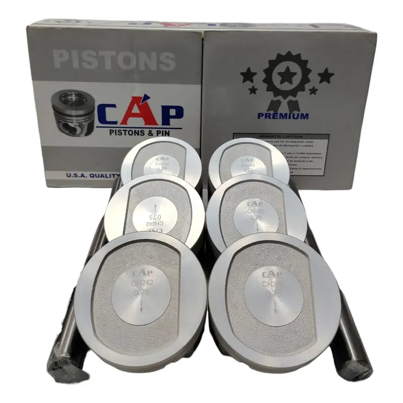 Juego Pistones 040 Jeep Grand Cherokee Wagoneer 4.0 242
