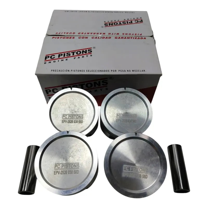 Juego Pistones 020 Chevette 1.6 Grueso Grueso Pc Piston