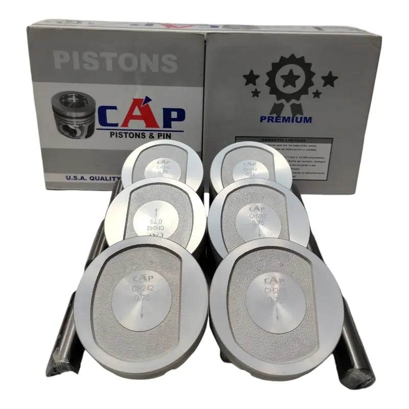 Juego Pistones 020 Jeep Grand Cherokee Wagoneer 4.0 242