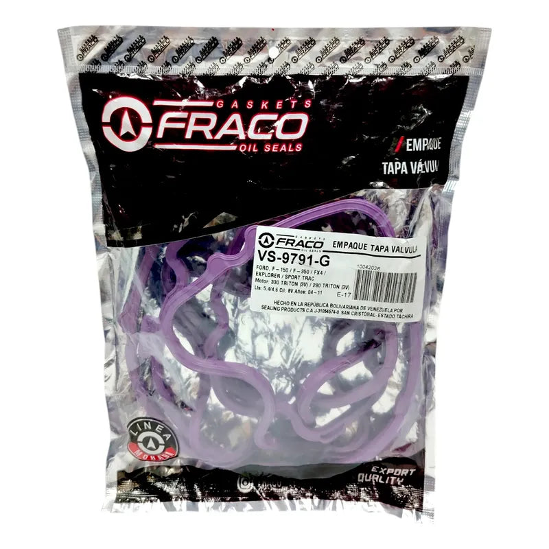 Empacadura Tapa Válvula Explorer Spor Trac Triton Fx4 3v
