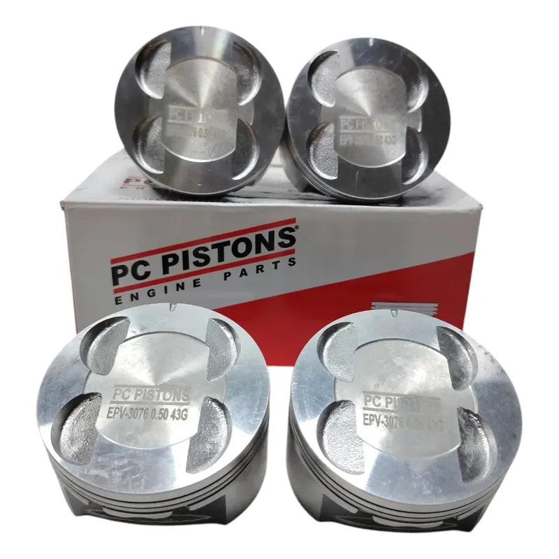 Pistones 020 Optra Tapa Amarilla Desing Advance Con Muecas