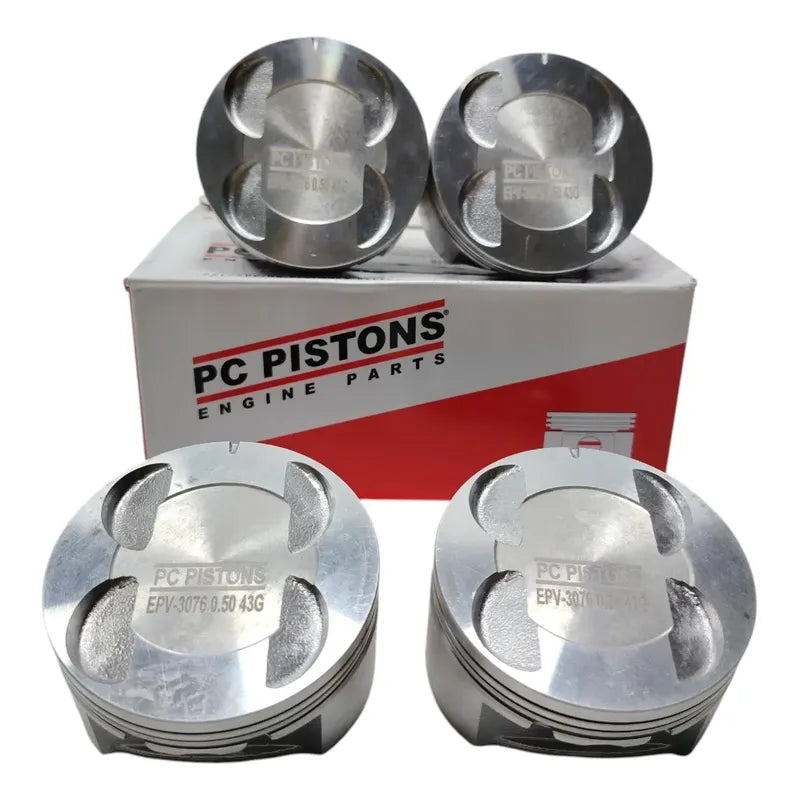 Pistones 020 Optra Tapa Amarilla Desing Advance Con Muecas