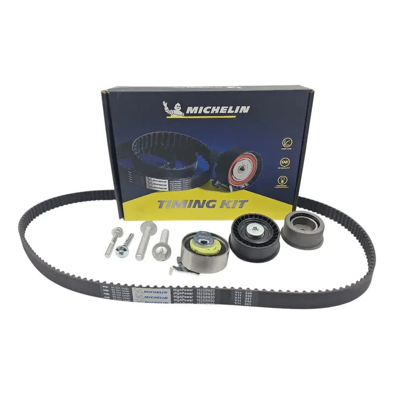 Kit Tiempo Optra Desing Advance Tapa Amarilla Con Tornillos
