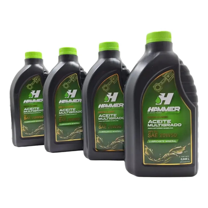 Aceite Mineral Multigrado 20w50 Hammer