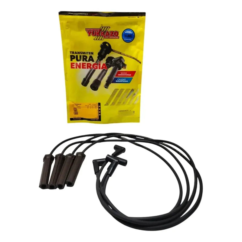 Cables Bujias Cavalier Tapa Lisa Y Rayada 2.2 95-97