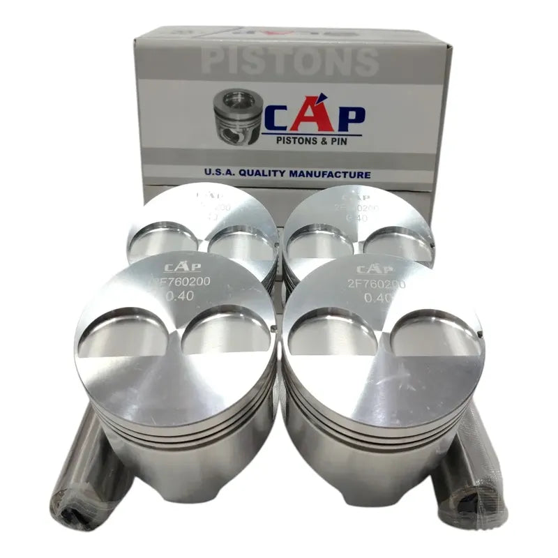 Juego Pistones Fiat Spazio Uno Tucan 147 1.3 080
