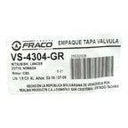 Empacadura Tapa Valvula Mitsubishi Lancer 1.6 Cs3 02-16